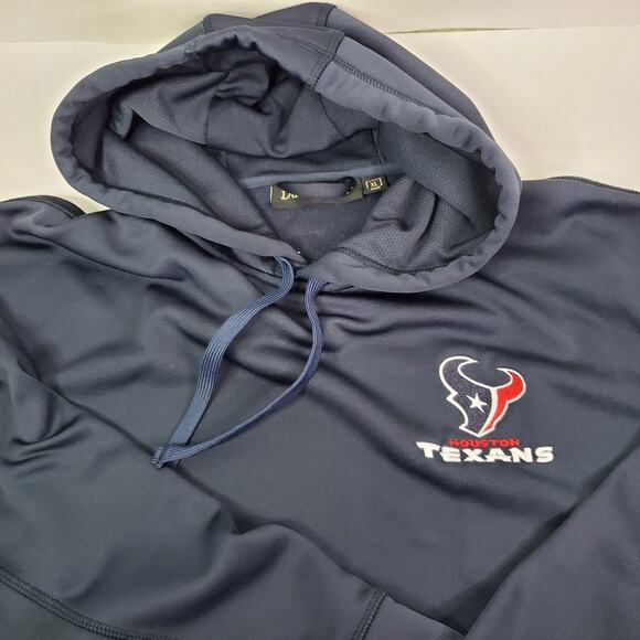 Mens Navy Blue Dunbrooke Houston Texans Pullover Hoodie Sweatshirt XL - Picture 5 of 11